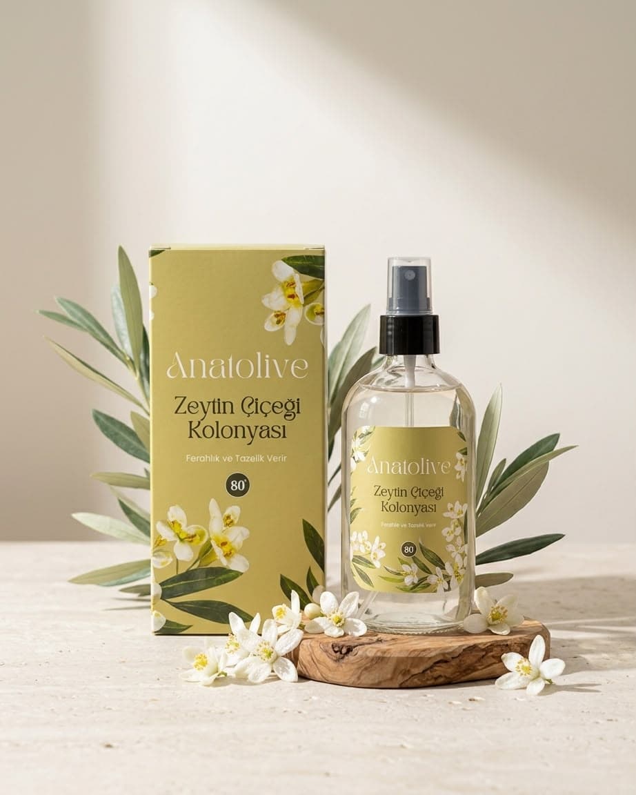 Anatolive Zeytin Çiçeği Kolonyası 300ml