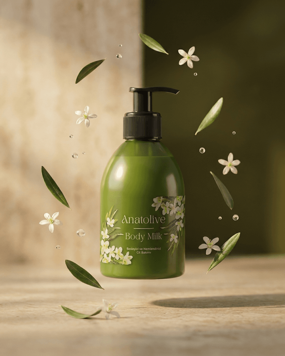Anatolive Zeytinyağlı Vücut Sütü (Body Milk)